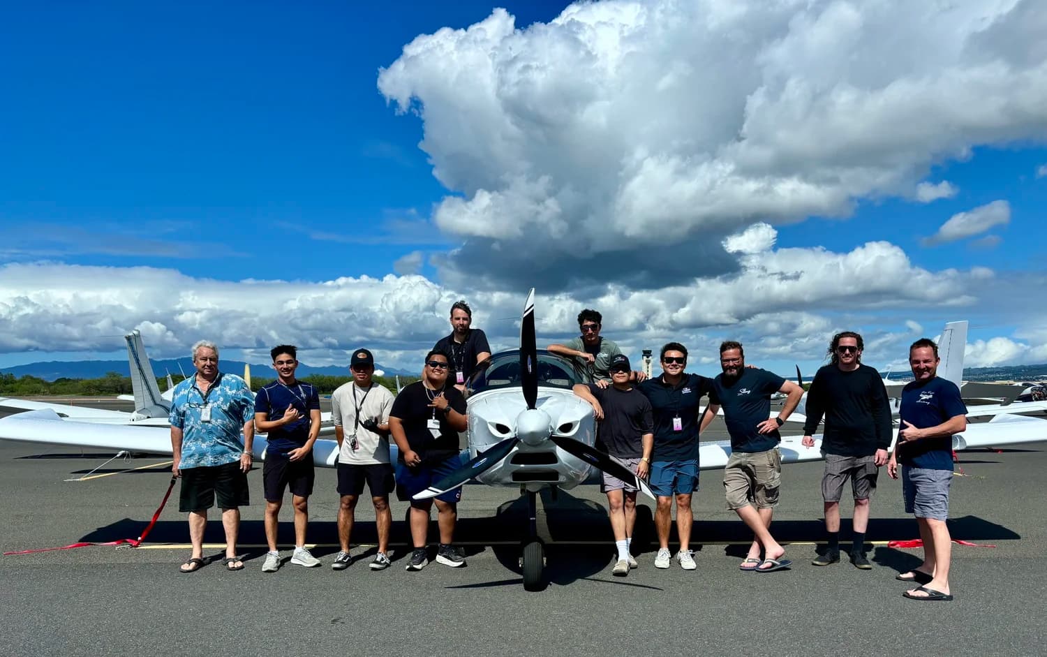 PFA Training Aircraft and Crew