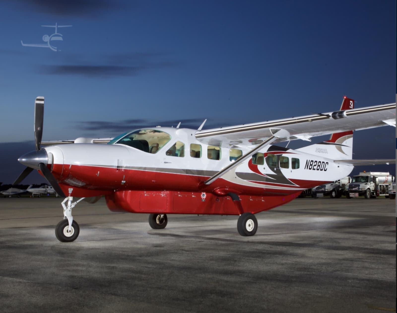 Cessna Grand Caravan on the tarmac